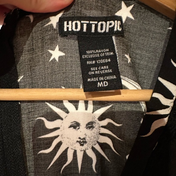 Hot Topic Sun and Moon theme dress - Picture 2 of 13